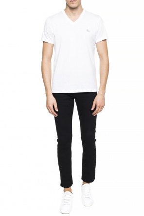 Logo-embroidered t-shirt, zdjęcie 2 Logo-embroidered t-shirt od Burberry